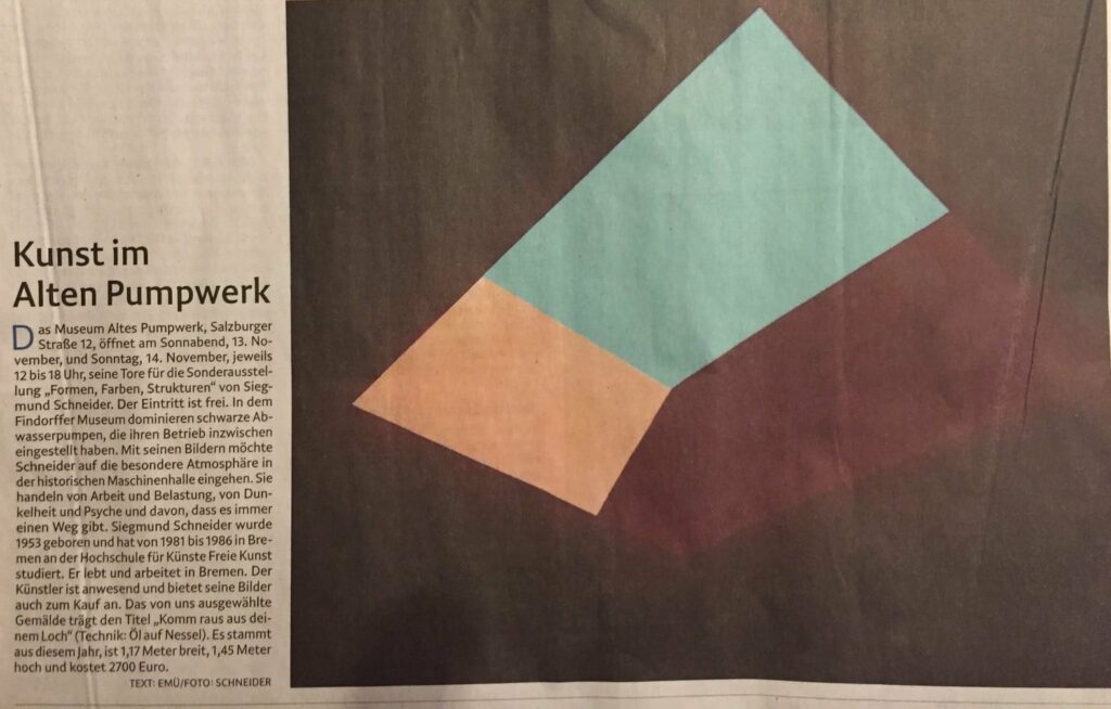 Weser Kurier vom 8.11.2021